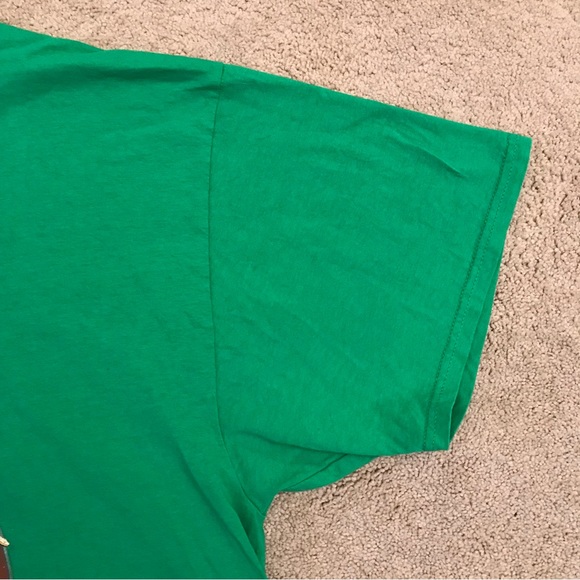 Lucky Cats Graphic Tee Adult 3XL XXXL Green Saint Patricks Day Leprechaun Unicat - Picture 7 of 7